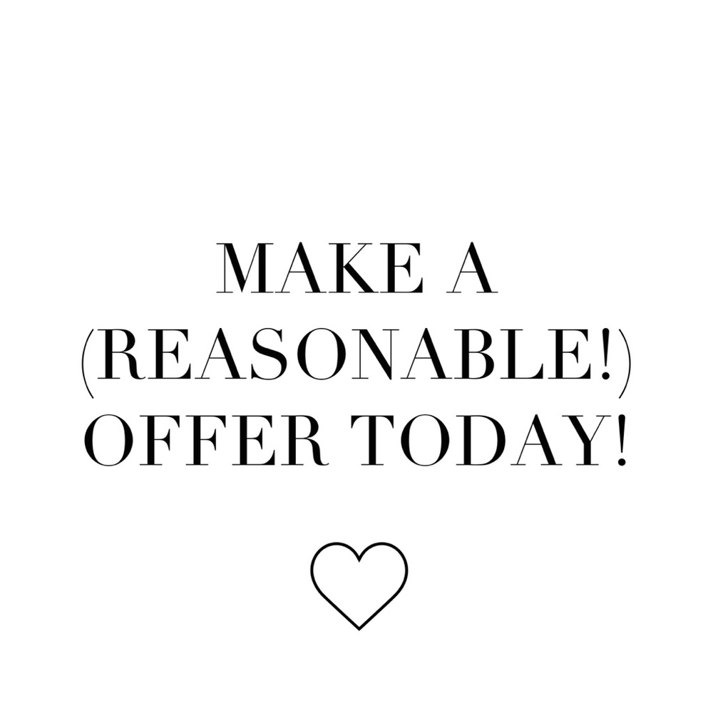 All reasonable offers welcome!